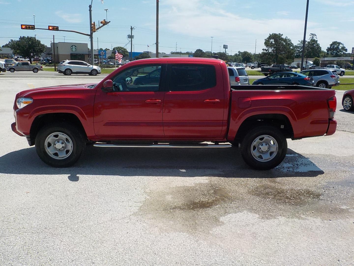 2021 Red Toyota Tacoma SR (3TYAX5GN2MT) with an 4 cyl engine, Automatic transmission, located at 1617 W Church Street, Livingston, TX, 77351, (936) 327-3600, 30.710995, -94.951157 - ONE OWNER!! LOCALLY OWNED!! LOW LOW MILES!! What else do I need to say!! - Photo#4